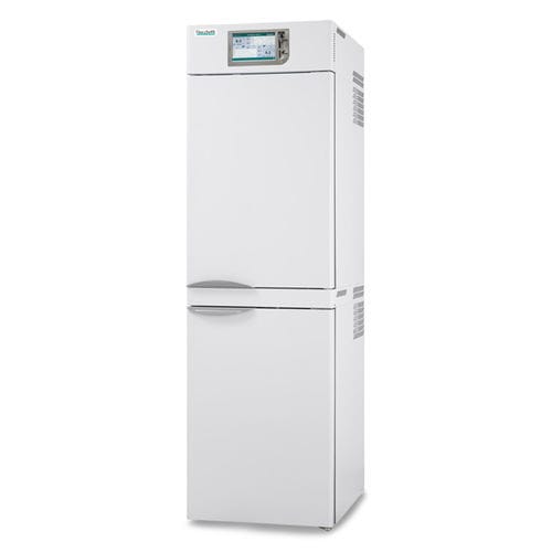 Gefrierschrank für Blutplasma - PLASMA-LABOR 2T 280 TOUCH - Fiocchetti Scientific Srl - vertikal / mit 2 Türen / mit Abtauautomatik