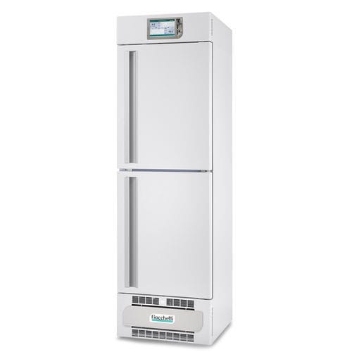 Gefrierschrank für Blutplasma - PLASMA-LABOR 2T 400 TOUCH - Fiocchetti Scientific Srl - vertikal / mit 2 Türen / mit Abtauautomatik