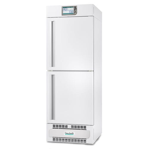 Gefrierschrank für Blutplasma - PLASMA-LABOR 2T 500 TOUCH - Fiocchetti Scientific - vertikal / mit 2 Türen / mit Abtauautomatik