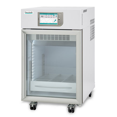 Kühlschrank für Blutbanken - EMOTECA 100 TOUCH - Fiocchetti Scientific - kompakt / 1 Tür / mit Glastür