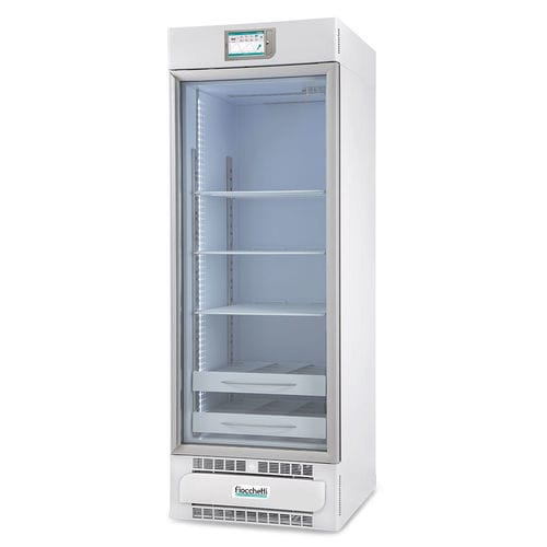 Kühlschrank für Apotheken - MEDIKA 500 TOUCH - Fiocchetti Scientific - vertikal / 1 Tür / mit Glastür