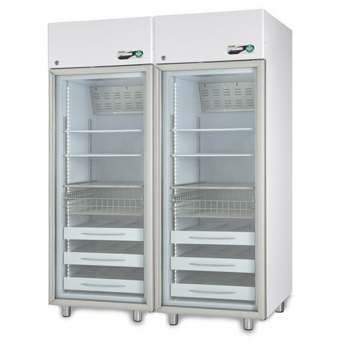 Kühlschrank für Apotheken - MEDIKA 2T 1500 ECT-F PLUS - Fiocchetti Scientific - für Krankenhaus / Schrank / mit 2 Türen