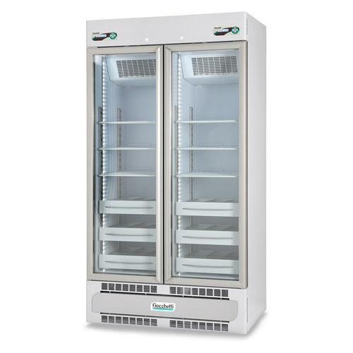 Kühlschrank für Apotheken - MEDIKA 2T 600 ECT-F PLUS - Fiocchetti Scientific - Schrank / mit 2 Türen / mit Glastür