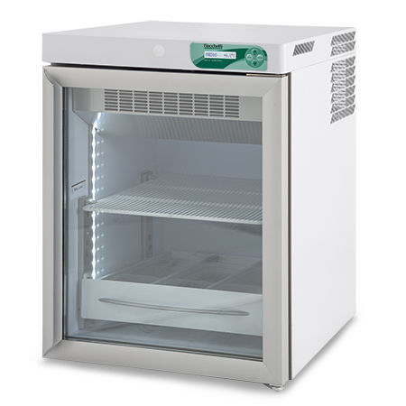 Kühlschrank für Apotheken - MEDIKA 100 ECT-F - Fiocchetti Scientific - 1 Tür / mit Glastür / mit Zwangsluftkühlung