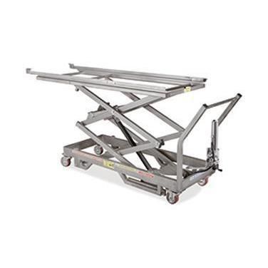 Fahrtrage für Leichen - CRR004 - Fiocchetti Scientific - hydraulisch / ergonomisch / Edelstahl