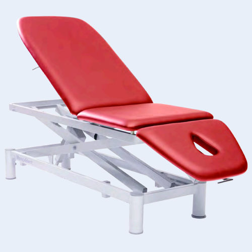 Elektrische Massageliege - ManuXelect - Enraf-Nonius - mit höhenverstellbarer Rückenlehne / dreiteilig