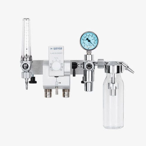 Gasmischer zur Patientenbeatmung - REANIMAT®-O2-Blend - Weyer - Sauerstoff / Luft / Flowmeter