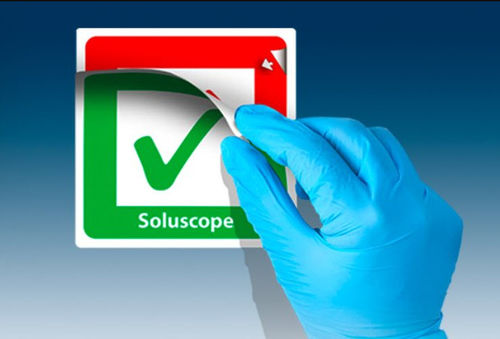 Etikettierer für Container - EasyTag - Soluscope - manuell / Klebeetiketten