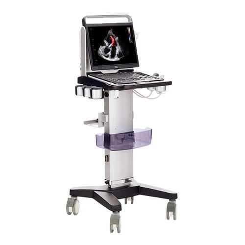 Ultraschallgerät / tragbar, mit Transportwagen - EBit 60 - CHISON Medical Technologies - für Kardiologie / Farbdoppler / Schwarz-Weiß