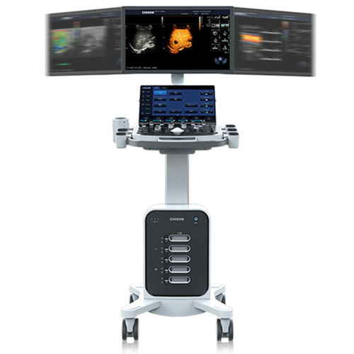 Ultraschallgerät mit Konsole - SonoMax 7 - CHISON Medical Technologies - für Multifunktions-Ultraschall / Spektraldoppler / mit Touchscreen
