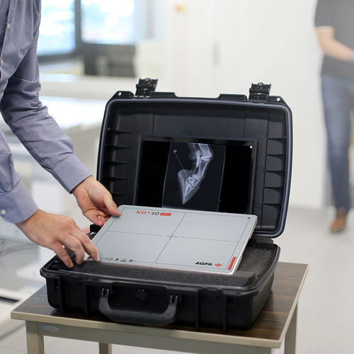 Digitales Veterinär-Röntgensystem - MUSICA™  - AGFA - tragbar