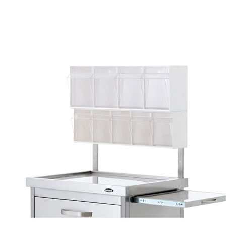 Medizinische Box - 56.1051 - Üzümcü Medical Devices - zur Medikamentenausgabe / für Wagen / Kunststoff