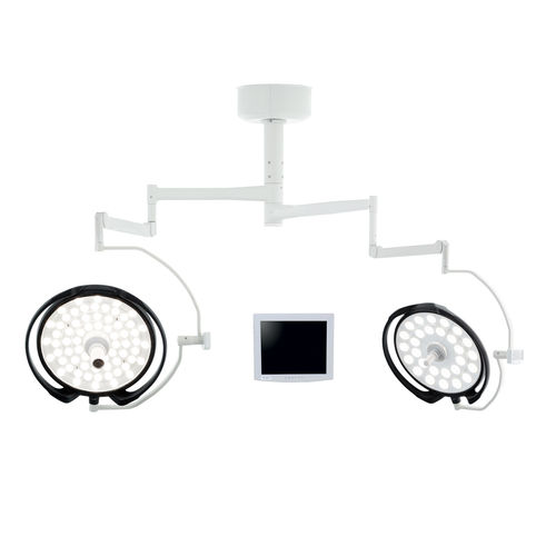 Deckenmontierte OP-Leuchte - DL-62CMW - Üzümcü Medical Devices - LED / mit 2 Armen / 96