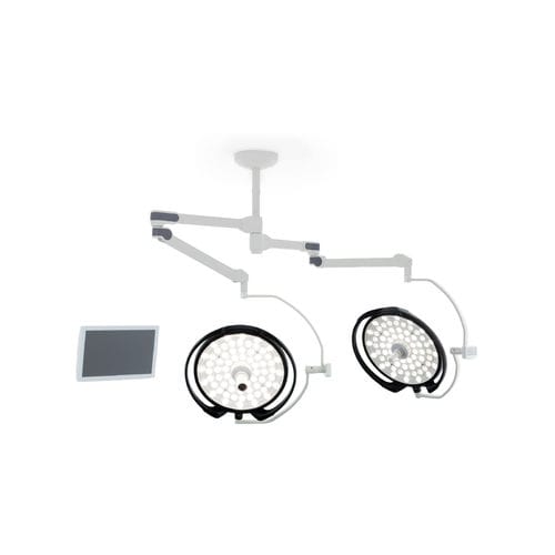 Deckenmontierte OP-Leuchte - DL-66CM - Üzümcü Medical Devices - LED / mit 3 Armen / 96