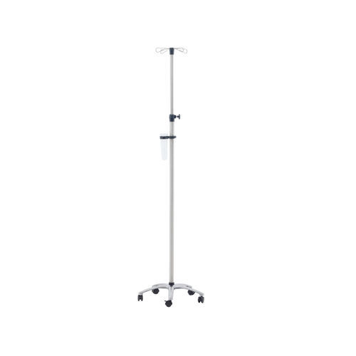 Infusionsstativ auf Rollen - 10315 - Üzümcü Medical Devices - 4 Haken / Edelstahl