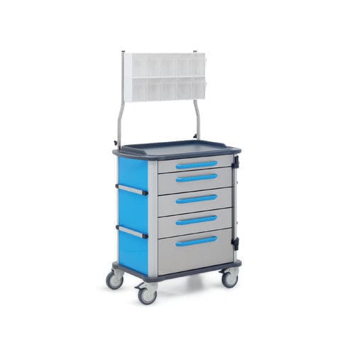 Wagen für Verbandmaterial - 74202 - Üzümcü Medical Devices - Notfall / Medikamenten / Reinigung