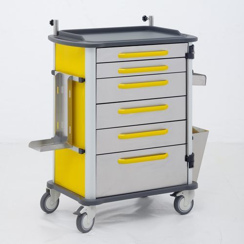 Notfallwagen - 74403 - Üzümcü Medical Devices - für Intensivpflege / Mehrzweck / Geräte