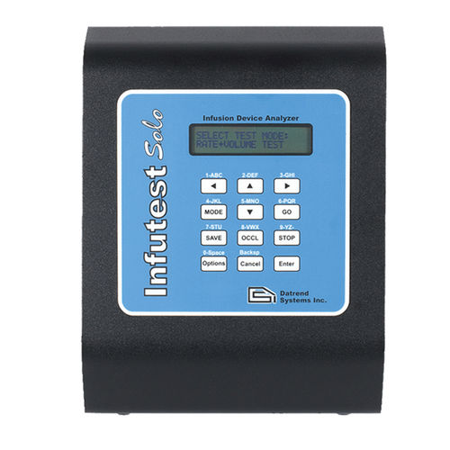 Tester für Infusionspumpen - Infutest Solo - Datrend Systems - tragbar