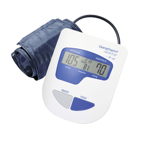 Oszillometrischer Blutdruckmonitor - GP-6621 - Geratherm Medical AG - Tisch / mit Akku / mit Erwachsenenmanschette