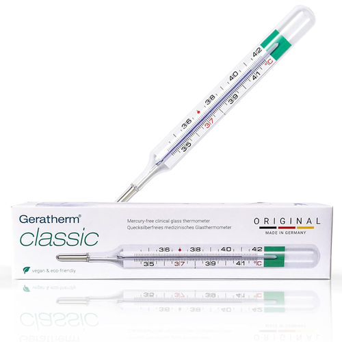 Fieberthermometer - classic  - Geratherm Medical AG - analog / Gallium / oral