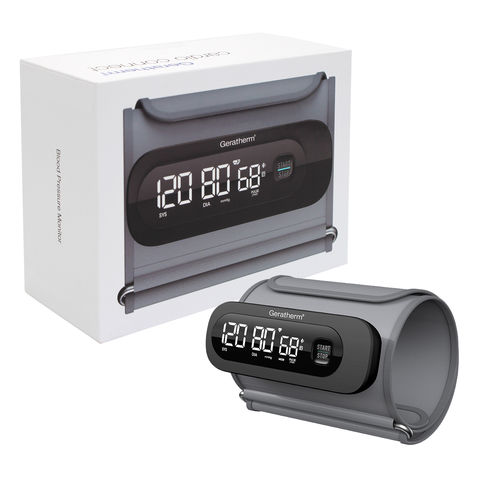 Oszillometrischer Blutdruckmonitor - TMB-2296-B - Geratherm Medical AG - mit integrierter Manschette / mit Akku / Bluetooth