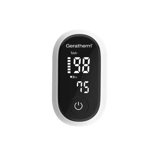 Fingerpulsoximeter - Oxy One - Geratherm Medical AG - kompakt / medizinisch / für häusliche Krankenpflege