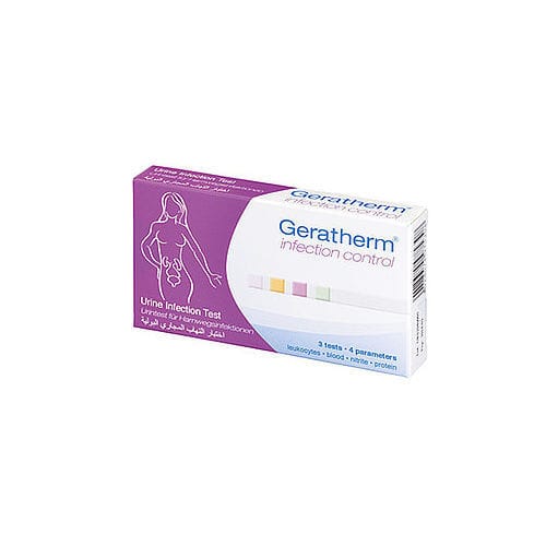 Schnelltest für Infektionskrankheiten - U031-04H - Geratherm Medical AG - Harnwegsinformationen / Protein / Nitrit