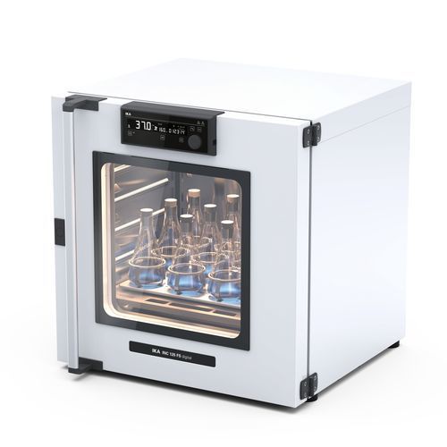 Labor-Inkubator / mit Zwangskonvektion - INC 125 FS - IKA - Mikrobiologische / Schüttel / automatisch