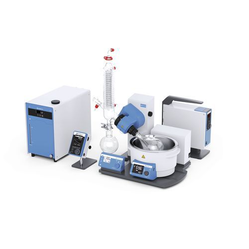 Laborverdampfer - RV 10 pro V - IKA - Rotation / Vakuum / mit Lösungsmittel