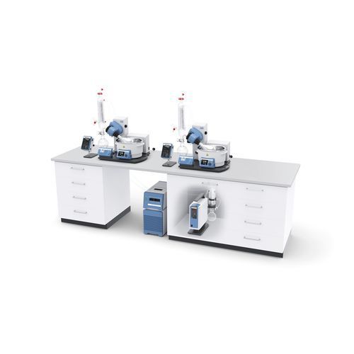Laborverdampfer - RV 10 pro V Complete - IKA - Rotation / Vakuum / mit Lösungsmittel