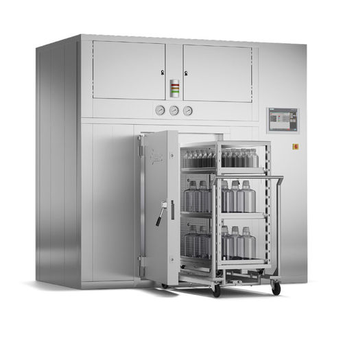 Laborsterilisator - SD - Steelco - für die Pharmaindustrie / Heißluft / durchgängig