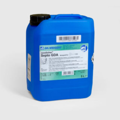 Desinfektionsmittel für Endoscope - Neodisher® Septo GDA - Steelco - flüssig / 5000 mL / auf Basis von Glutaraldehyd