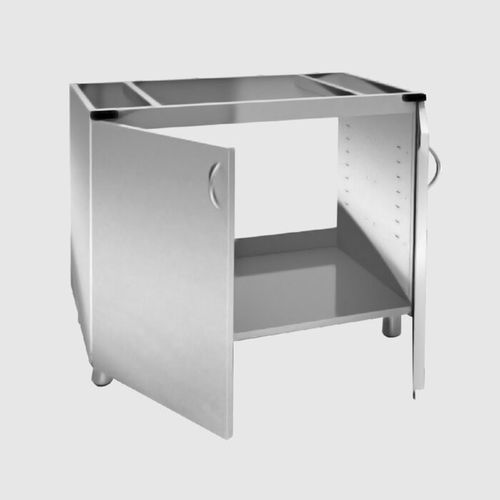 Laborschrank - 999CABHS1 series - Steelco - mit Schublade / mit Tür / grau