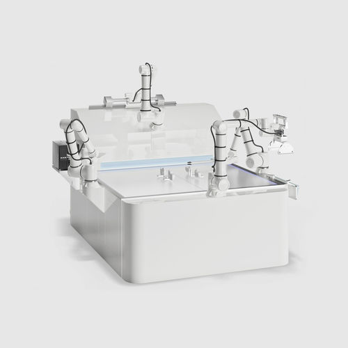 Automatisches Verpackungssystem - R-APPIT - Steelco - Roboter / bodenstehend / für die medizinische Industrie