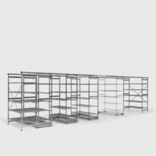 Modulares Regal - 999SSRBTG1 series - Steelco - für Körbe / für Container / Sterilisation