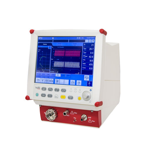 Beatmungsgerät für Intensivpflege - Leoni plus - Löwenstein Medical - elektronisch / Transport / HFO