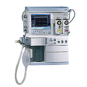 Wandmontierter Anästhesiearbeitsplatz - Leon plus - Löwenstein Medical - Atmungsmonitoring / mit Ventilator / mit System zur Ableitung von Anästhesiegasen