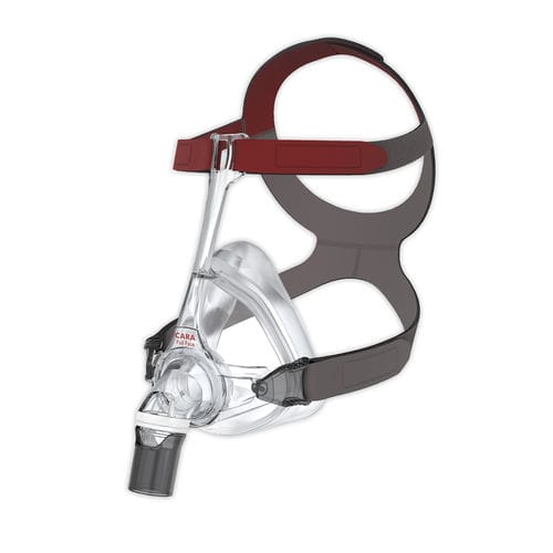 Maske für künstliche Beatmung / für Schlafapnoetherapie - CARA  - Löwenstein Medical - transparent / verstellbar