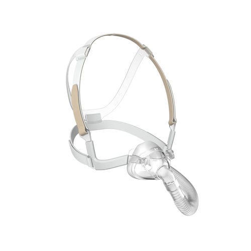 Maske für künstliche Beatmung / Nasen - JULIA - Löwenstein Medical - für Schlafapnoetherapie / Kunststoff / transparent