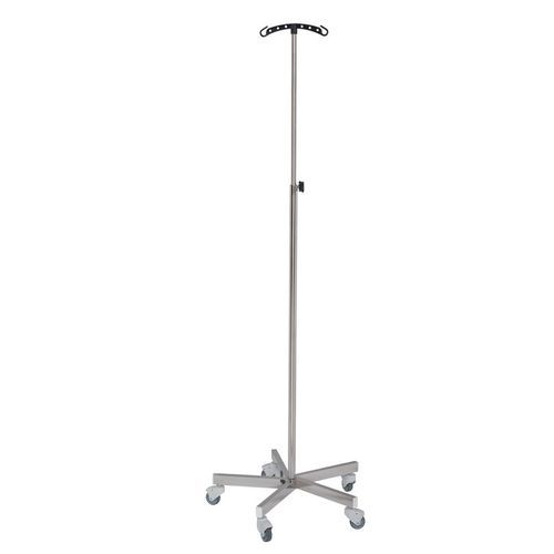 Infusionsständer auf Rollen - 317.22 - VILLARD MÉDICAL - 2 Haken / teleskopisch / höhenverstellbar