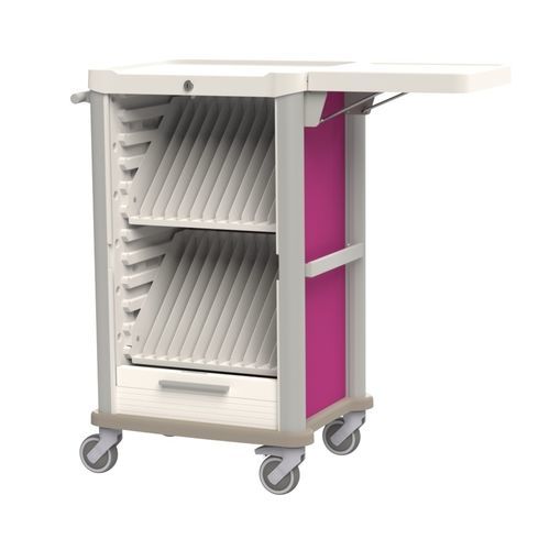 Wagen für Kliniken - Eolis® COMPACT - VILLARD MÉDICAL - medizinisch / für Patientenakten / Kunststoff