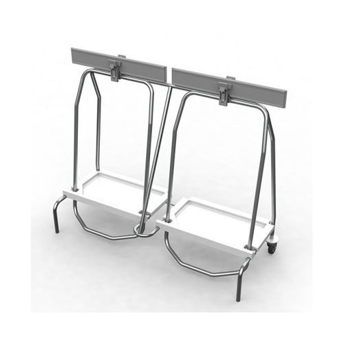 Medizinischer Wagen - HERMÉ-TRI®  - VILLARD MÉDICAL - für Transport / Abfall / 2 Säcke