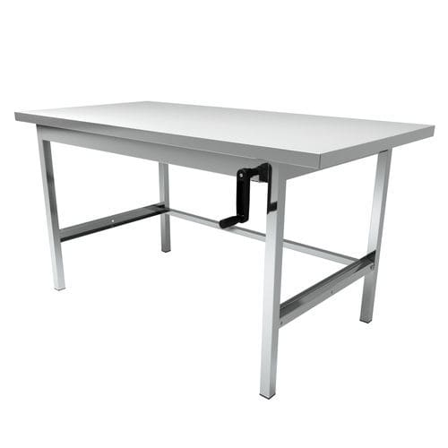 Arbeitstisch - 330.42 - VILLARD MÉDICAL - rechteckig / höhenverstellbar / auf Rollen