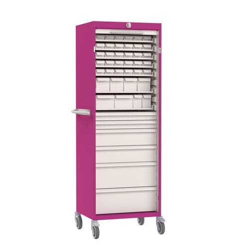 Schrank für Medikamente - 1007.51 C02 - VILLARD MÉDICAL - für Krankenhaus / auf Rollen / mit Schublade