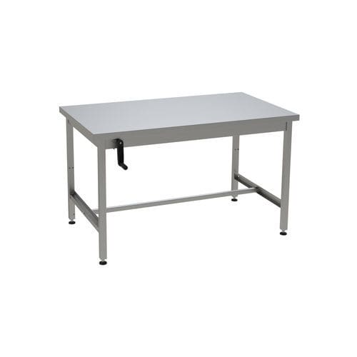 Arbeitstisch - 330.42 - VILLARD MÉDICAL - rechteckig / höhenverstellbar / auf Rollen