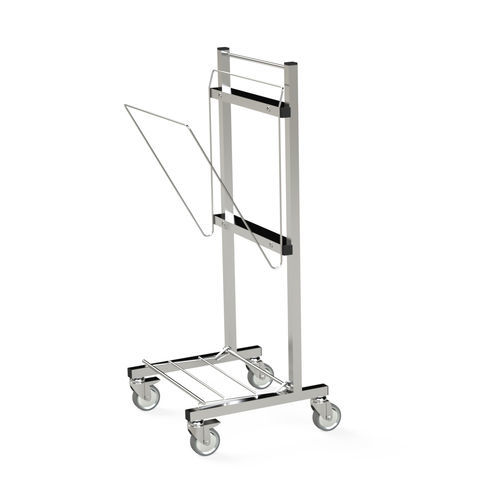 Sackhalterwagen für dreckige Wäsche - Évolu-Tri® - VILLARD MÉDICAL - für Kliniken / 1 Sack / 2 Säcke