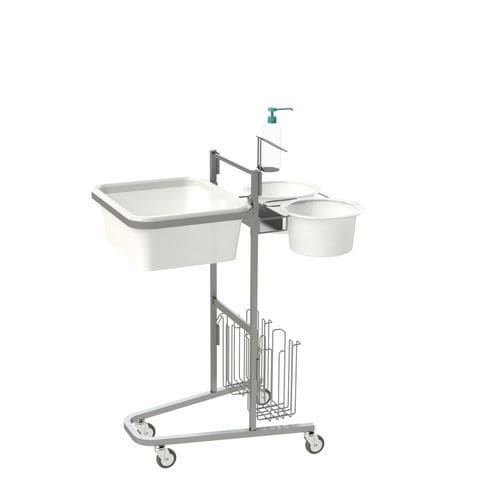 Sackhalterwagen für dreckige Wäsche - Opti-Soins - VILLARD MÉDICAL - für Kliniken / Reinigung / Wäscherei