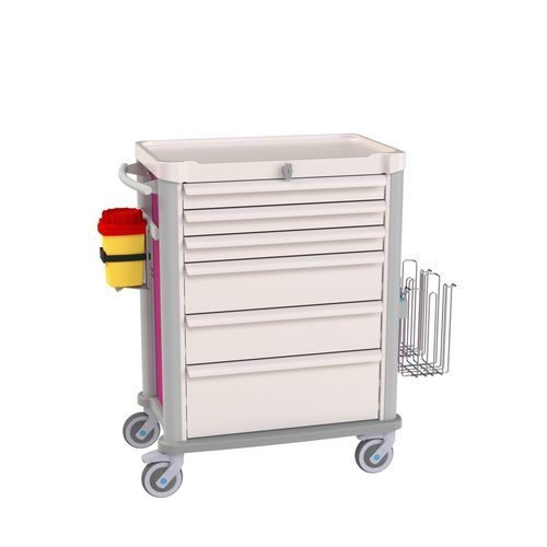 Medizinischer Wagen - Eolis® - VILLARD MÉDICAL - für Kliniken / Mehrzweck / Edelstahl