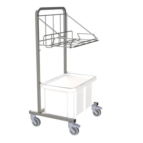Wagen für Kliniken - 830.80 - VILLARD MÉDICAL - für chirurgische Instrumente / für Transport / für Materialumschlag