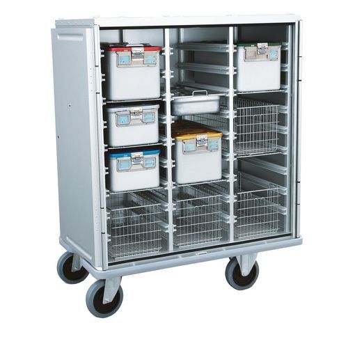 Transfer-Schrank - 804.27 - VILLARD MÉDICAL - für medizinische Geräte / auf Rollen / mit Regal
